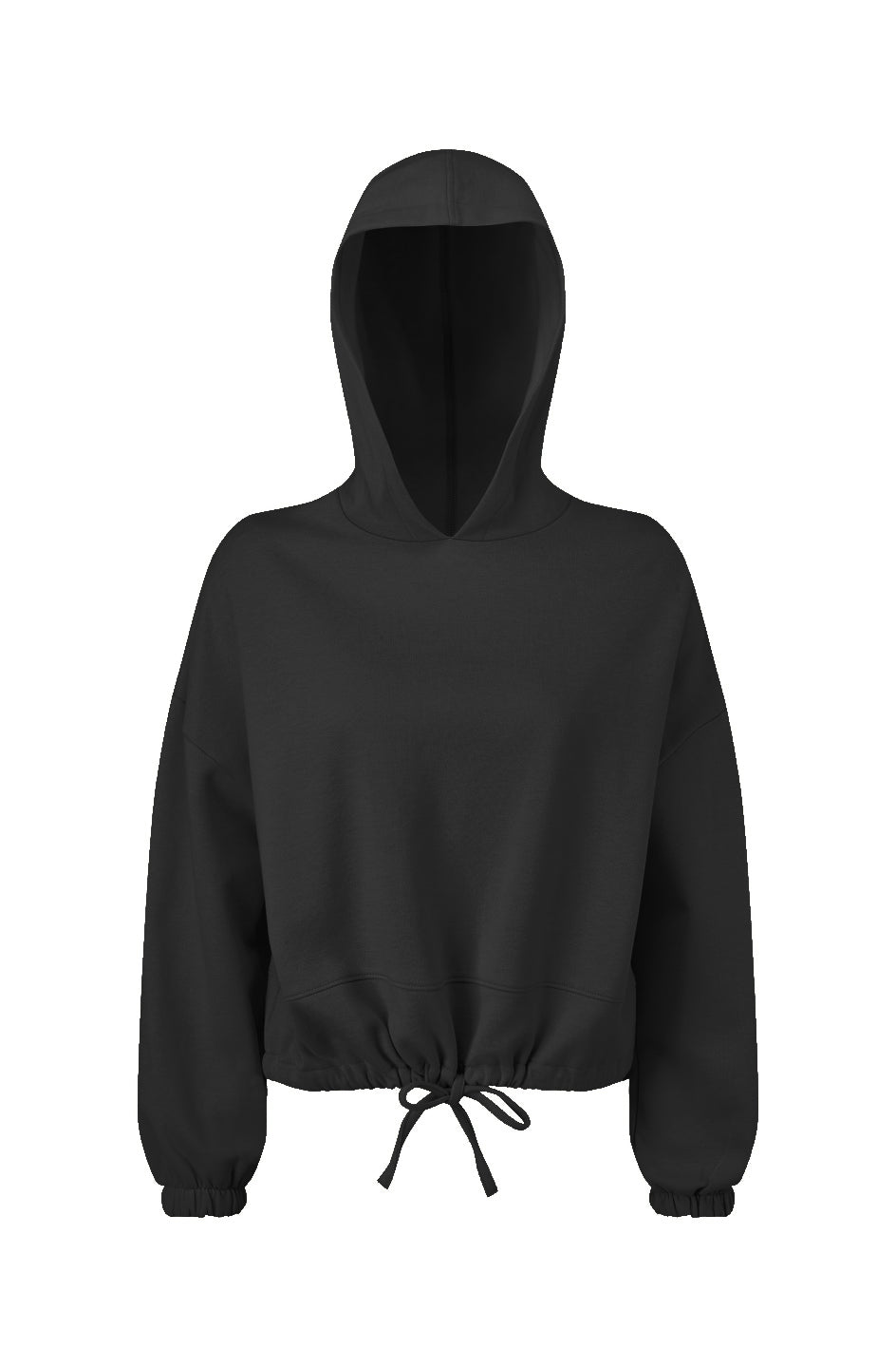 Cropped Hooded Sweatshirt